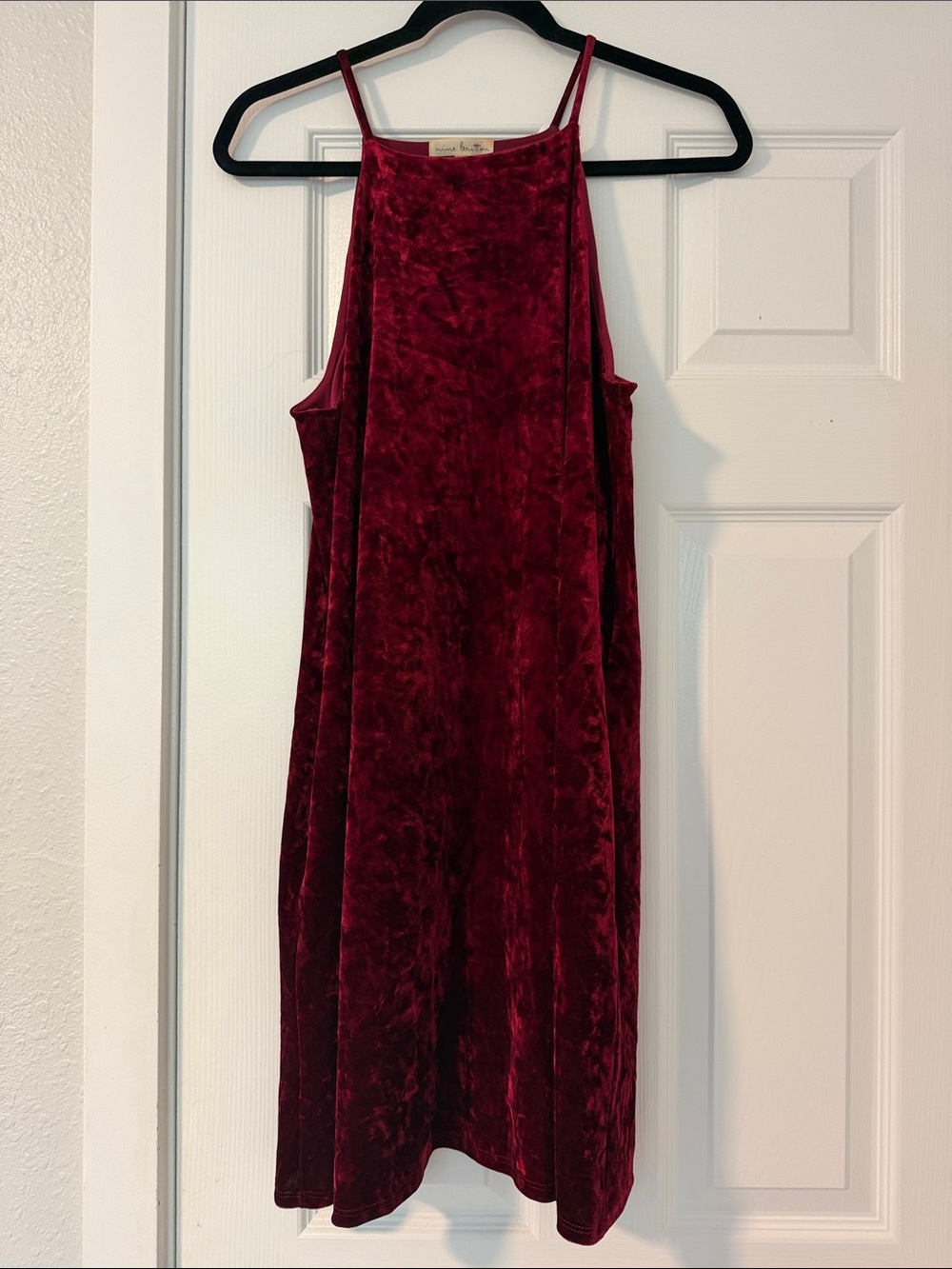 Red Velvet Dress